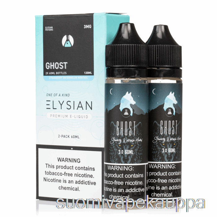 Vape Kauppa Ghost - Elysian Labs - 120ml 3mg